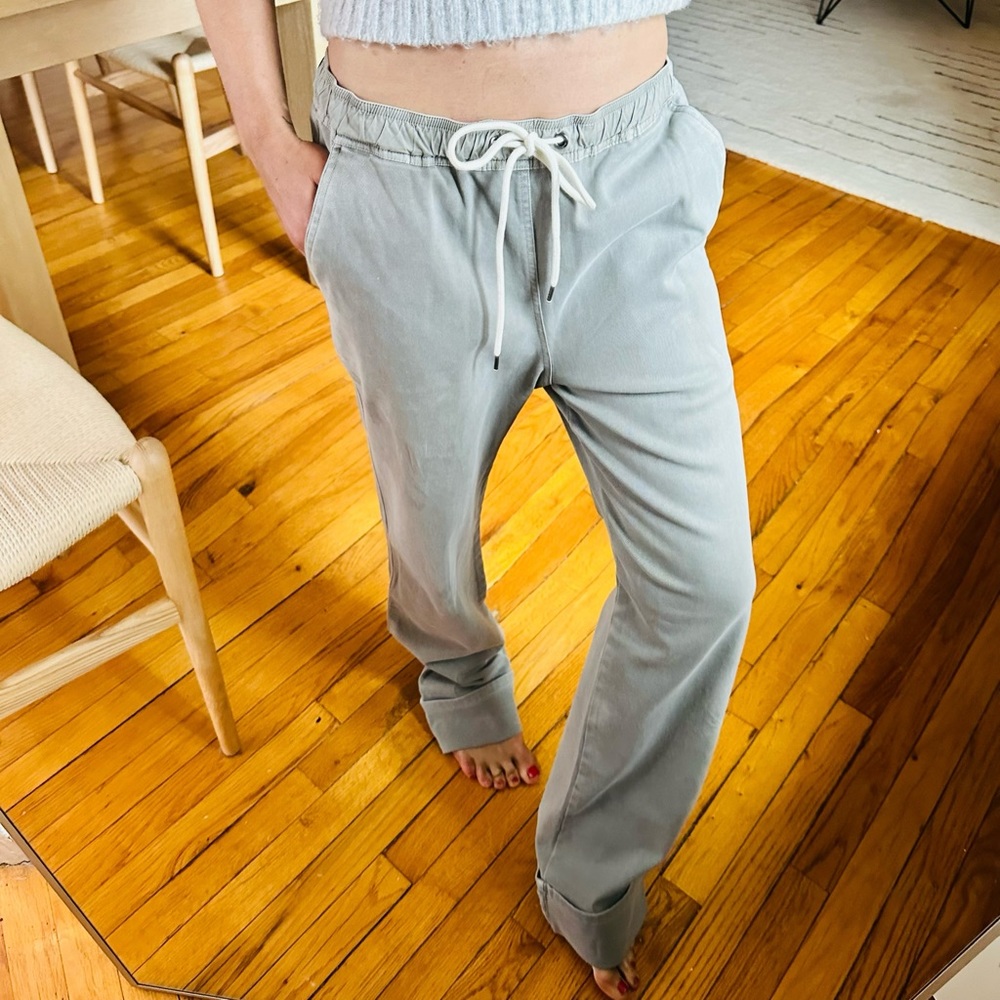 James Perse cotton twill pant